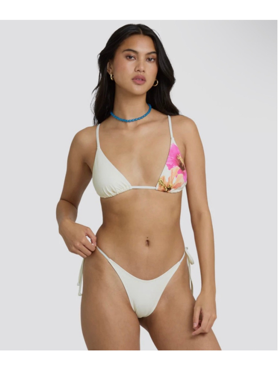 Billabong Other - Billabong Sunny Shore Bikini Set Floral NWT S/M Ivory Pink Tropical Swim